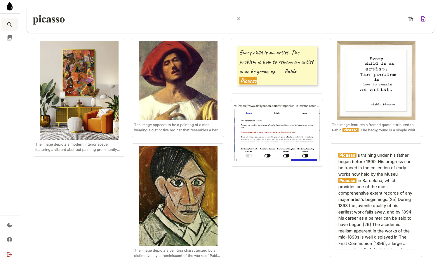 Distilo Application Screenshot 1